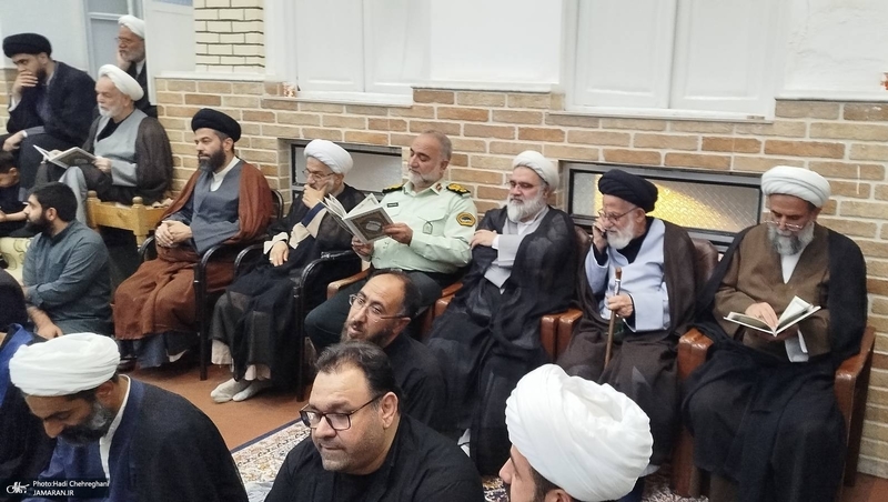 مراسم وداع با آیت الله العظمی شبیری زنجانی (ره)