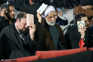 مراسم احیای شب بیست و سوم ماه رمضان در حرم مطهر امام خمینی (س)