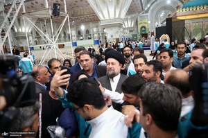اختتامیه پنجمین جشنواره ملی «اتفاق» در حرم امام خمینی (س)- 2