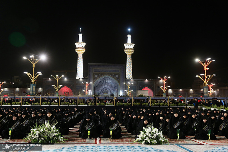 مراسم خطبه خوانی شب شهادت امام رضا (ع)