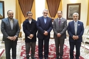 دیدار هیأت پارلمانی ایران با رئیس مجلس عراق