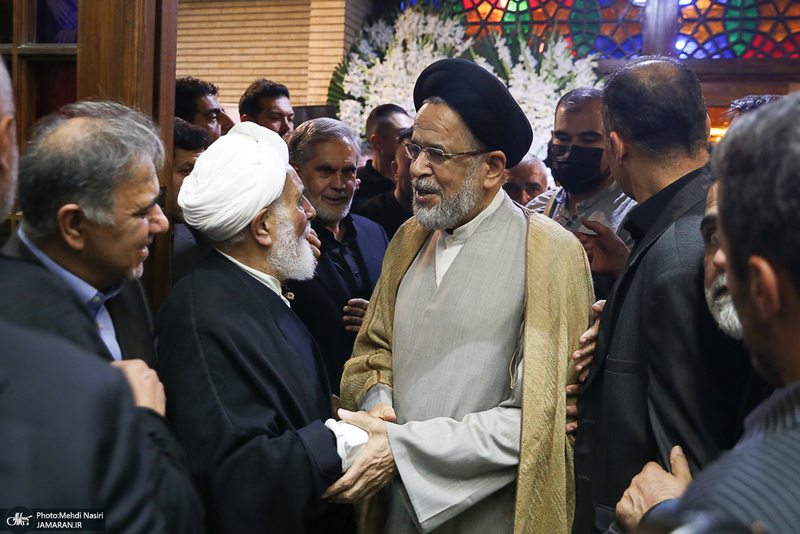 مراسم ختم احمد ناطق نوری