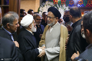 مراسم ختم احمد ناطق نوری