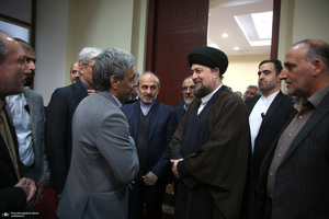 دیدار مدیرعامل و بازیکنان باشگاه فرهنگی ورزشی پیکان با سید حسن خمینی