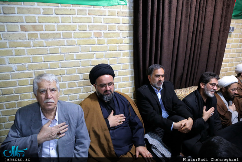 مراسنم عزاداری شهات حضرت زهرا(س) در بیت تاریخی امام خمینی در قم