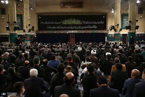 مراسم عزاداری شب شهادت حضرت ‌زهرا (س) در حسینیه امام خمینی