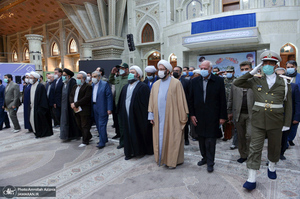 جلسه ستاد دهه فجر انقلاب اسلامی در حرم مطهر امام خمینی (س)