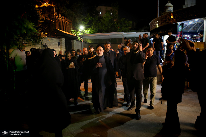 مراسم عزاداری شب تاسوعای حسینی در دارالزهرا (س)