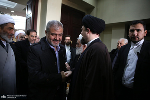 تجدید میثاق رئیس قوه قضاییه و جمعی از اعضای دستگاه قضا با آرمان های حضرت امام خمینی (س)-2