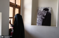 غبارروبی و عطرافشانی محل تولد امام خمینی