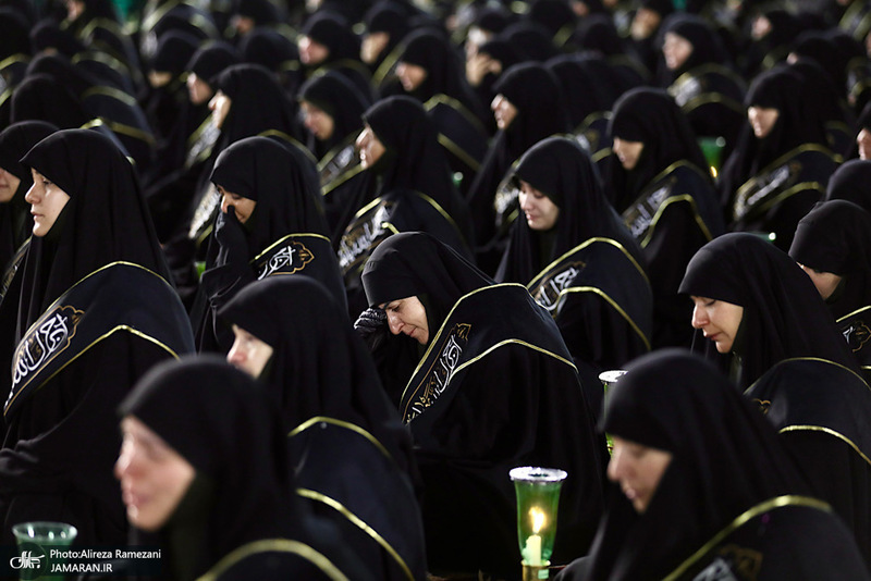 مراسم خطبه خوانی شب شهادت امام رضا (ع)