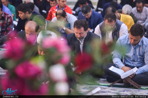 محفل انس با قرآن در حرم مطهر امام خمینی(س)