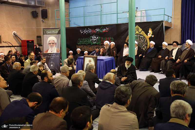 مراسم بزرگداشت آیت الله رحمت (ره) در حسینیه جماران - 2