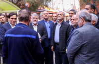 عیادت پزشکیان از جانبازان دوران هشت سال دفاع مقدس در بیمارستان میلاد شهریار (7)