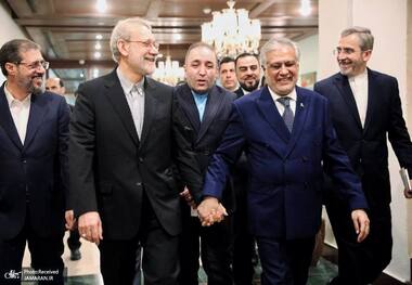 لاریجانی: مسیر تجارت ایران و پاکستان باید به هدف ۱۰ میلیارد دلار برسد