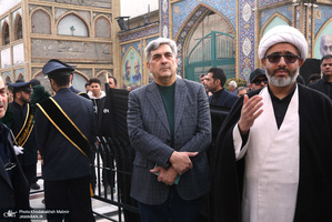 مراسم تشييع شهيد درياسالار علی شمخانی در امام زاده صالح (ع)