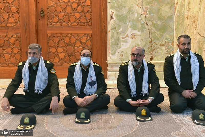 تجدید میثاق دانشجویان و فرماندهان دانشگاه افسری و تربیت پلیس امام حسن مجتبی (ع) با آرمان های امام خمینی (س)