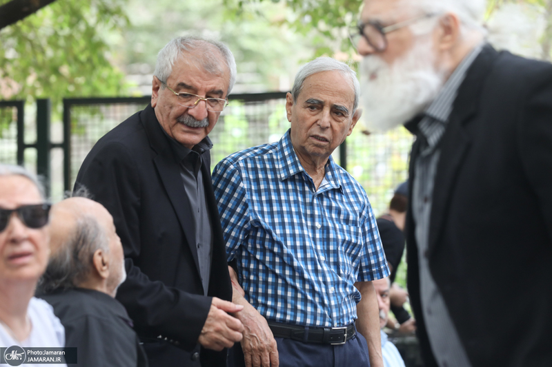 مراسم تشییع پیکر جواد مجابی