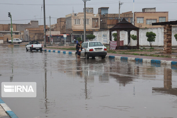 آبادان با ۱۱۲.۵ میلیمتر بارش رکورد زد