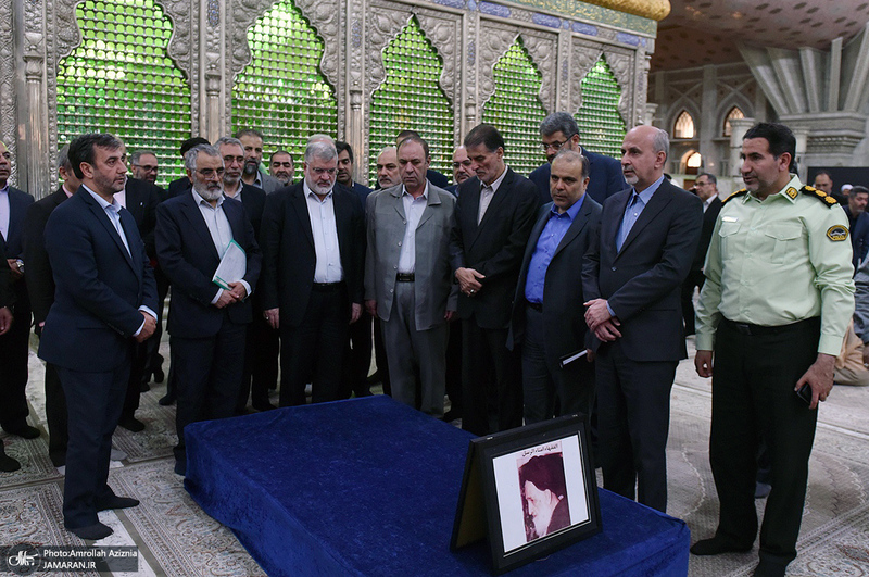 تجدید میثاق استاندار تهران با آرمان های حضرت امام خمینی (س)