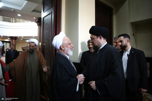 حاشیه تجدید میثاق اعضای مجلس خبرگان رهبری با آرمان‌های امام خمینی(س)؛