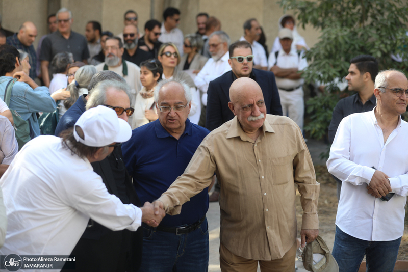 مراسم تشییع ناصر تقوایی