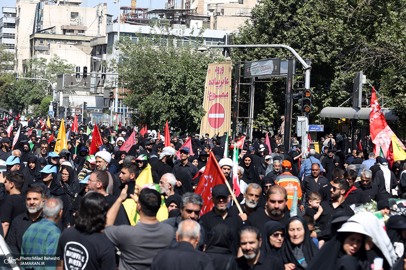 مراسم وداع با رهبر شهید انقلاب در مصلی تهران- 11