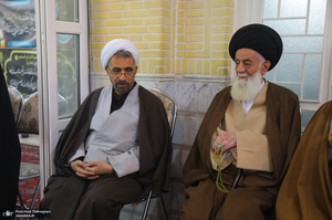 مراسم ختم مادر حجت الاسلام و المسلمین رسول جعفریان