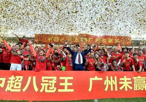 «گوانگژو» با کاناوارو قهرمان سوپر لیگ چین شد
