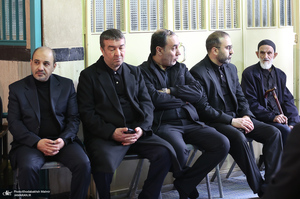 مراسم تشییع آیت الله سید مهدی امام جمارانی (ره) از حسنیه جماران