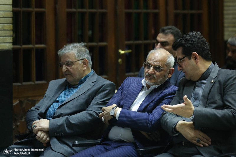 مراسم ختم مادر مهدی طباطبایی