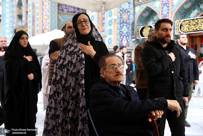 مراسم روز شهادت حضرت على (ع) در امام زاده صالح (ع)