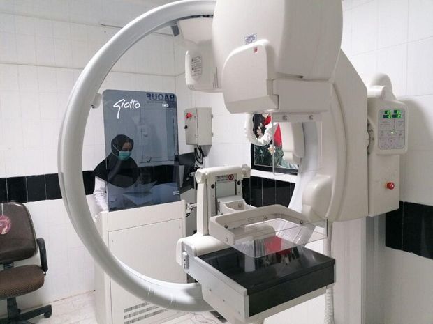 بیمارستان ابرکوه مجهز به دستگاه ماموگرافی شد