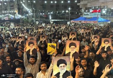 حمایت مردم پاکستان از رهبر انقلاب اسلامی/ گزارش تصویری