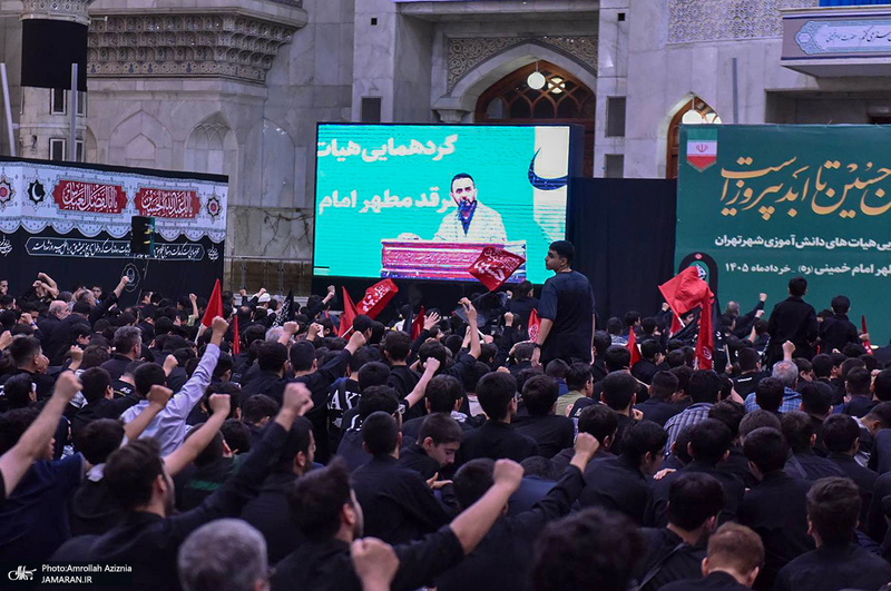 چهاردهمین سوگواره دانش آموزی احلی من العسل در حرم مطهر امام خمینی (س)