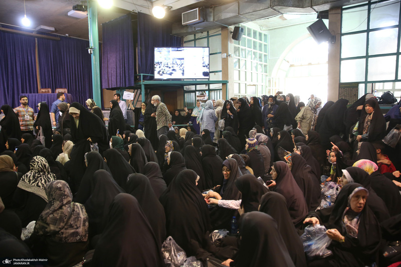 مراسم «کوچه آفتاب» در جماران
