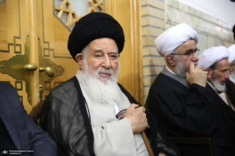 مراسم چهلم شهیدان لاریجانی در حرم مطهر حضرت معصومه (س) -2
