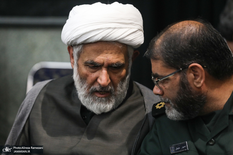 مراسم گرامیداشت سرداران غلامرضا محرابی و مهدی ربانی