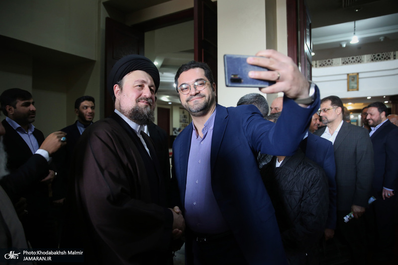 حاشیهتجدید میثاق رئیس و جمعی از نمایندگان مجلس شورای اسلامی با آرمان‌های امام خمینی(س)