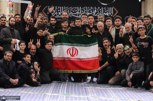 آخرین شب مراسم عزاداری محرم در حسینیه امام خمینی