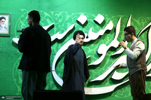 اجتماع مردم تجریش با حضور سید احمد خمینی