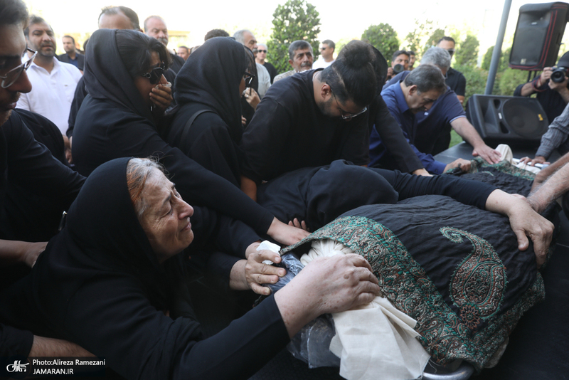 مراسم تشییع محمدرضا سوخته سرایی