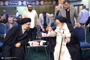 مراسم یاد بود حاجیه خانم صدیقه محمدی هشترودی خواهر همسر حجت الاسلام والمسلمین سید مهدی امام جمارانی