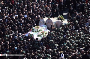 مراسم تشییع شهدای امنیت در اصفهان
