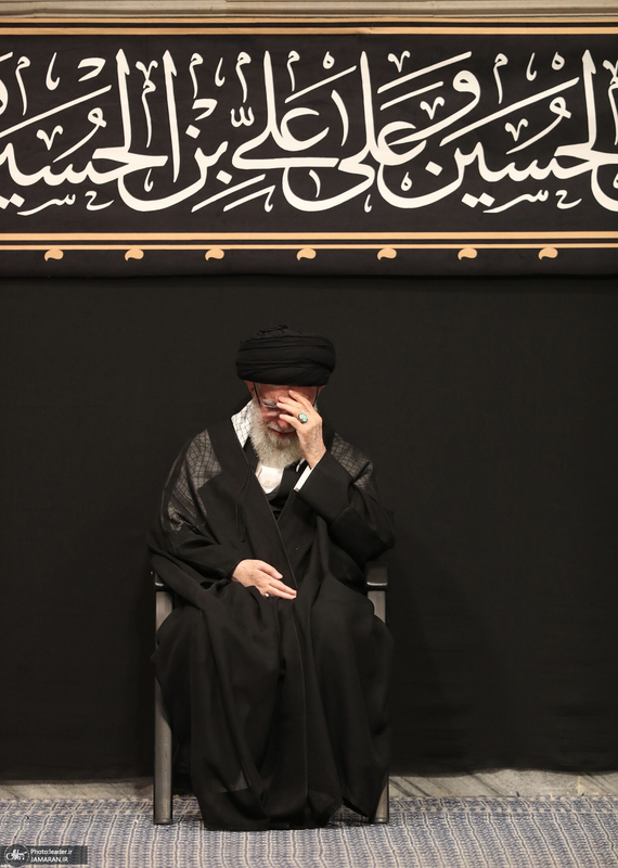 اولین شب عزاداری حضرت اباعبدالله الحسین (ع) در حسینیه امام خمینی