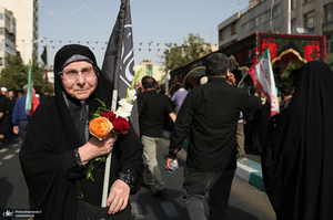 مراسم تشییع شهدای جنگ تحمیلی رژیم صهیونیستی در تهران-5