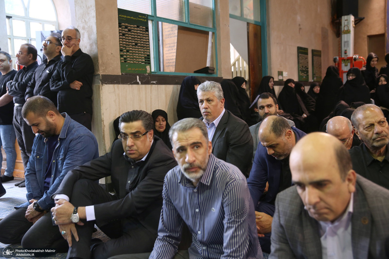 مراسم تشییع و اقامه نماز بر پیکر مرحوم جماعتی