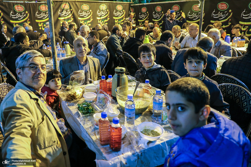 مراسم افطاری هیات گردان تخریب لشگر 27 محمد رسول الله (ص)