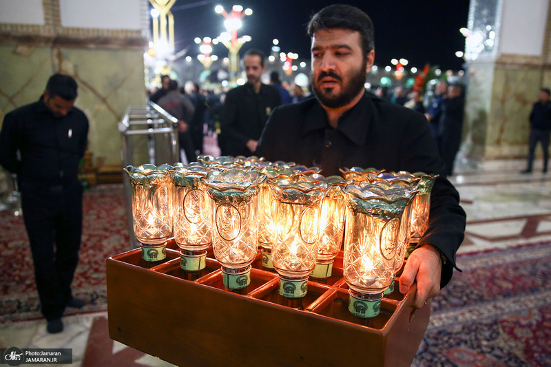 آیین خطبه‌خوانی شب شهادت امام رضا (ع)