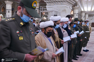 دوره‌ ویژه بصیرت افزایی کارکنان وظیفه ستاد ارتش جمهوری اسلامی ایران در حرم امام خمینی(س)